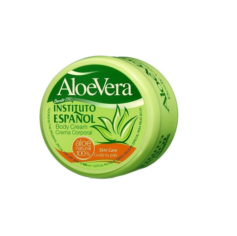 Instituto Español Aloe Vera nawilżający krem do ciała 400 ml
