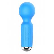 Stymulator-Rechargeable Mini Masager USB 20 Functions - Blue