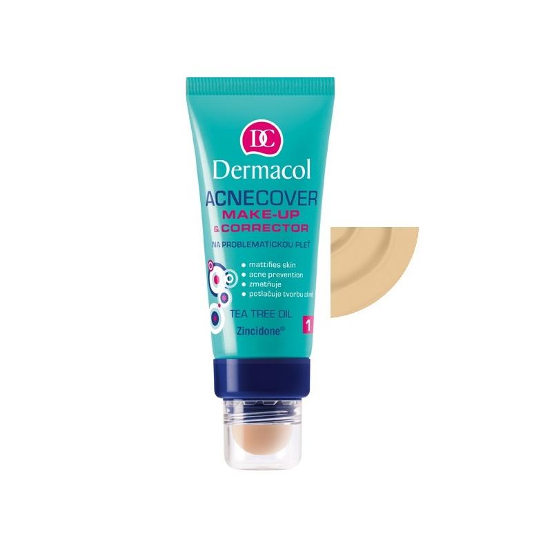 Acnecover Make-Up & Corrector podkład z korektorem do skóry trądzikowej 02 30ml Acnecover Make-Up & Corrector podkład z korektorem do skóry trądzikowej 02 30ml