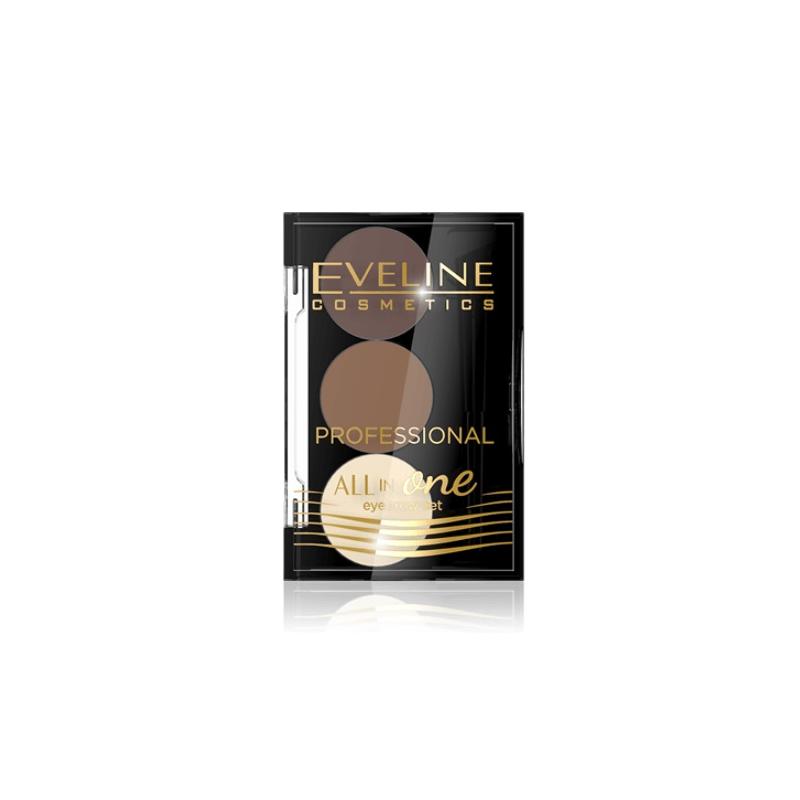 All In One Eyebrow Set cienie do brwi nr 02 1,7g All In One Eyebrow Set cienie do brwi nr 02 1,7g