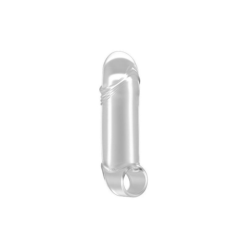 No.35 - Stretchy Thick Penis Extension - Translucent
