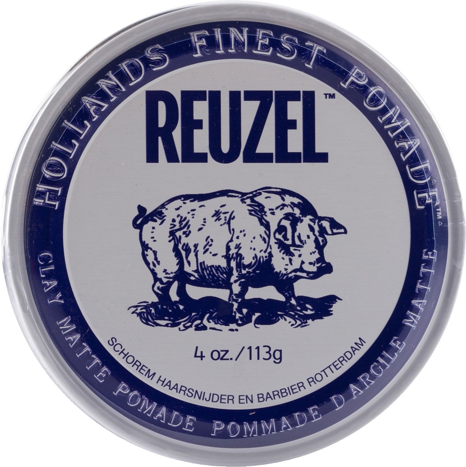 Reuzel Hollands Finest Pomade Clay glina modelująca z matowym wykończeniem 113 g