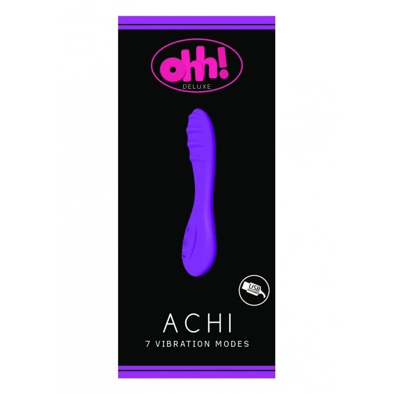 Wibrator-Achi USB-7 vibration modes Purple