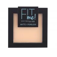 Fit Me Matte Poreless Pressed Powder puder matujący do twarzy w kompakcie 104 Soft Ivory 9g