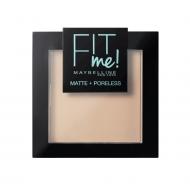 Fit Me Matte Poreless Pressed Powder puder matujący do twarzy w kompakcie 105 Natural Ivory 9g