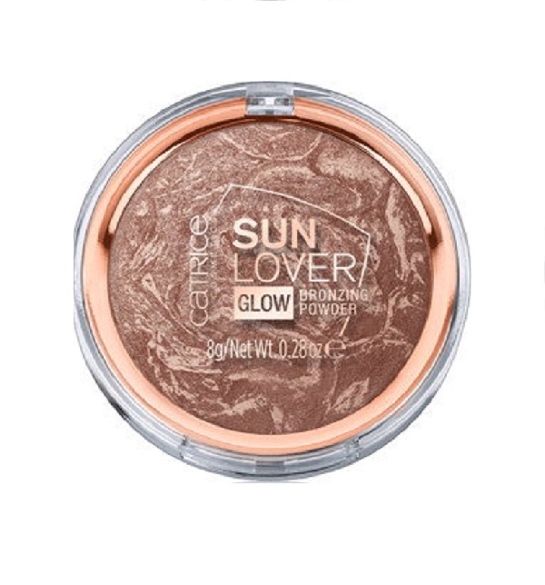 CATRICE Sun Lover Glow Puder brązujący 8 g Sun-Kissed Bronze