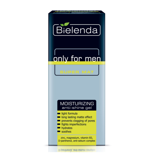 Only For Men Super Mat żel nawilżający przeciw błyszczeniu 50ml