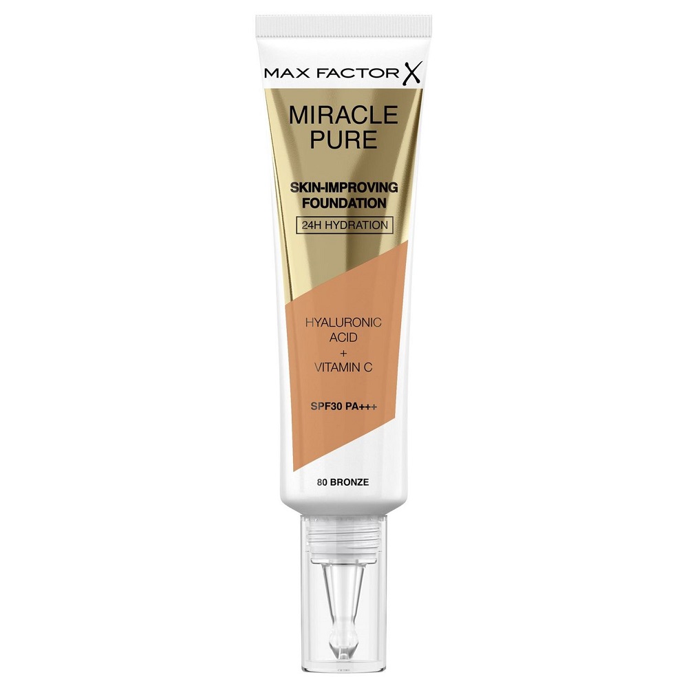 Max Factor Miracle Pure Skin trwały podkład SPF 30 odcień 80 Bronze 30 ml