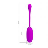 PRETTY LOVE - JULIUS EGG Purple 12 function vibrations