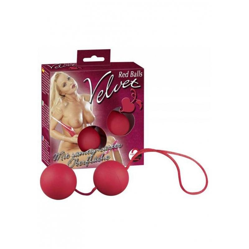 Kulki-Velvet Red Balls