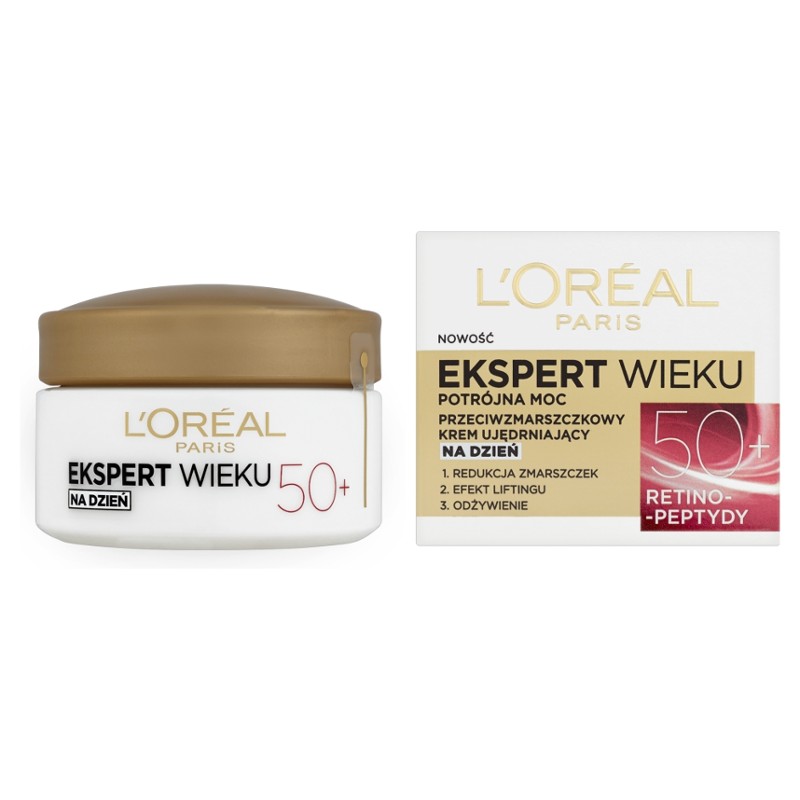 L’Oréal Paris Ekspert wieku 50+ krem na dzień przeciw zmarszczkom 50 ml można nabyć na stronie Neness.pl