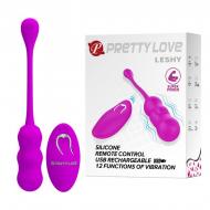 PRETTY LOVE -LESHY, 12 vibration functions Wireless remote control