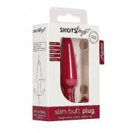 Slim Butt Plug - Red