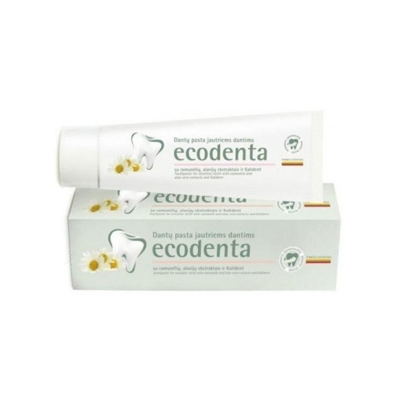 Toothpaste For Sensitive Teeth pasta do wrażliwych zębów z rumiankiem i goździkiem 100ml Toothpaste For Sensitive Teeth pasta do wrażliwych zębów z rumiankiem i goździkiem 100ml