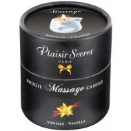 Świeca do masażu Wanilia 80 ml Plaisir Secret