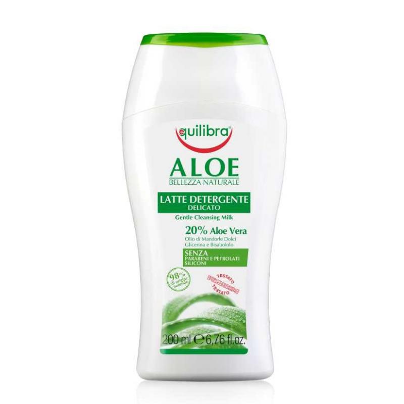 Aloe Gentle Cleansing Milk aloesowe łagodne mleczko do demakijażu 200ml