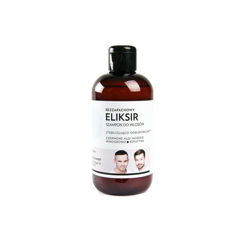 Eliksir stabilizująco-odbudowujący szampon do włosów Bezzapachowy 250ml Eliksir stabilizująco-odbudowujący szampon do włosów Bezzapachowy 250ml