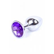 Plug-Jewellery Silver PLUG- Purple