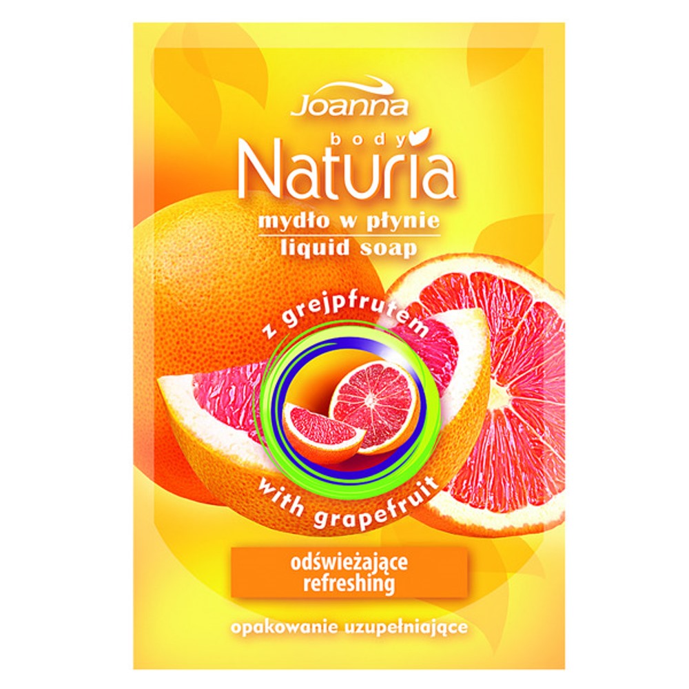 Naturia Body mydło w płynie Grejpfrut zapas 300ml