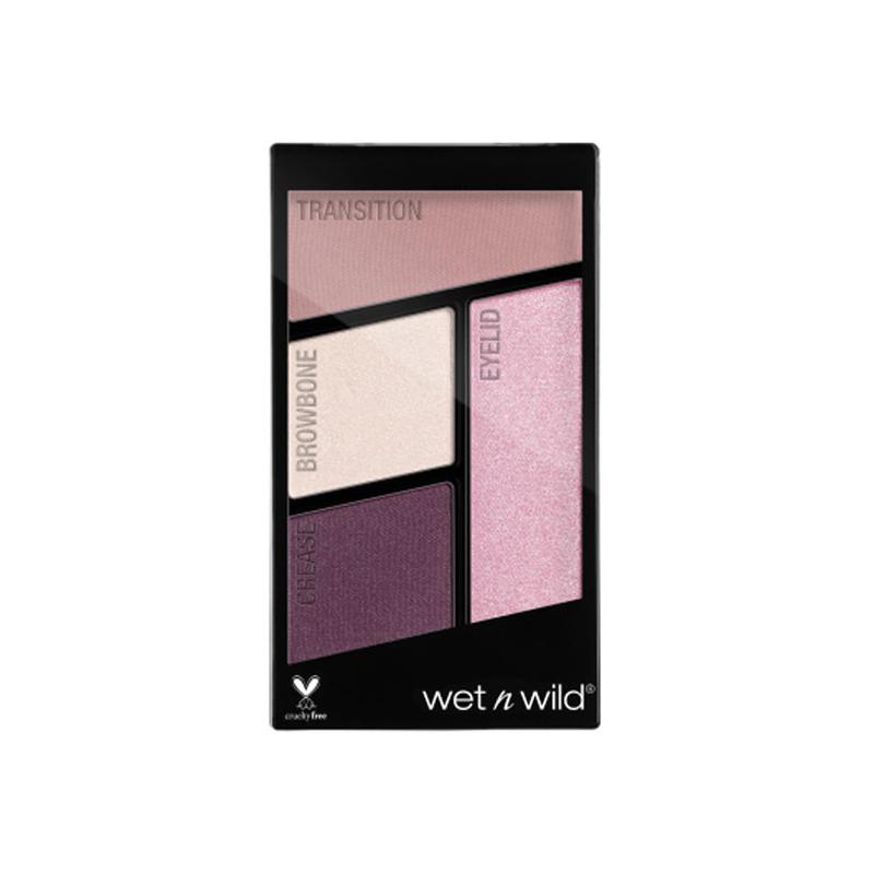 Color Icon Eyeshadow Quad paletka 4 cieni do powiek Petalette 4.5g Color Icon Eyeshadow Quad paletka 4 cieni do powiek Petalette 4.5g