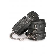 Kajdanki-Leather Collar With Anklecuff