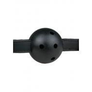 Knebel-Ball Gag With PVC Ball - Black