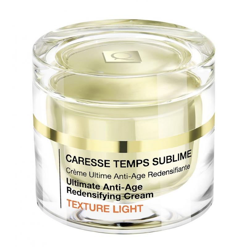 Caresse Temps Sublime Texture Light krem poprawiający gęstość skóry o globalnym działaniu przeciwstarzeniowym do cery tłustej i Caresse Temps Sublime Texture Light krem poprawiający gęstość skóry o globalnym działaniu przeciwstarzeniowym do cery tłustej i