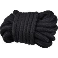 Kinky rope black soft bondage rope 5 meter