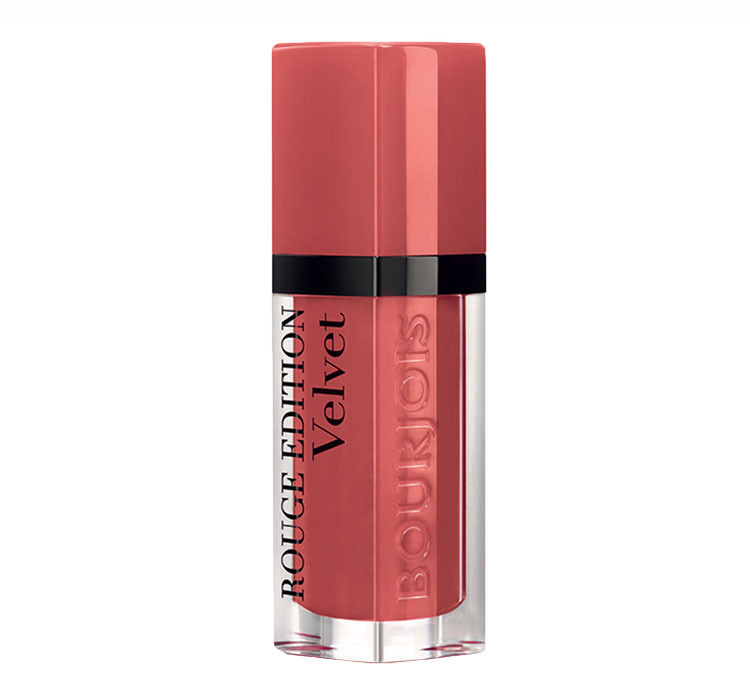 Bourjois Rouge Edition Velvet szminka w płynie z matowym wykończeniem odcień 04 Peach Club 7.7 ml