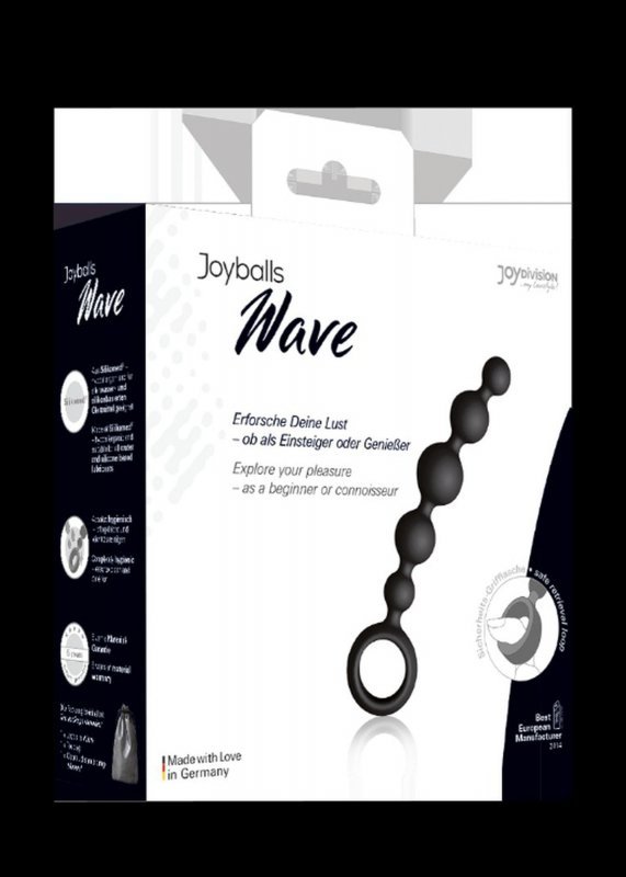 Plug/kulki-Joyballs anal Wave, short, black