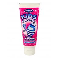 Kids Fluoride Toothpaste pasta do mycia zębów dla dzieci z fluorem Strawberry 100ml