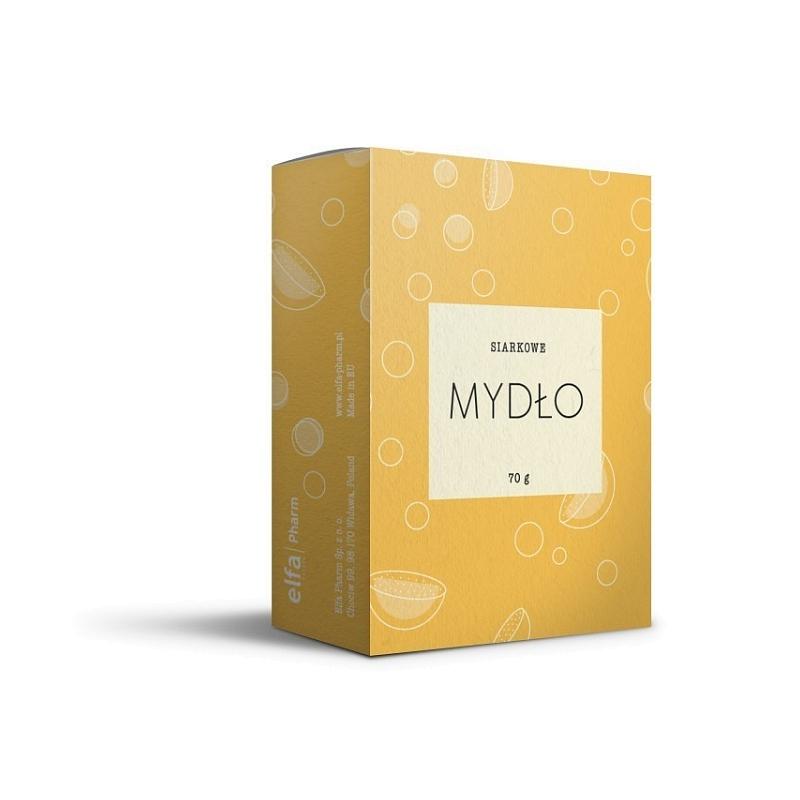 Soap mydło w kostce siarkowe z oliwą z oliwek 70g Soap mydło w kostce siarkowe z oliwą z oliwek 70g