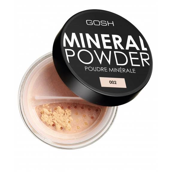 Gosh Mineral Powder puder mineralny odcień 002 Ivory 8 g