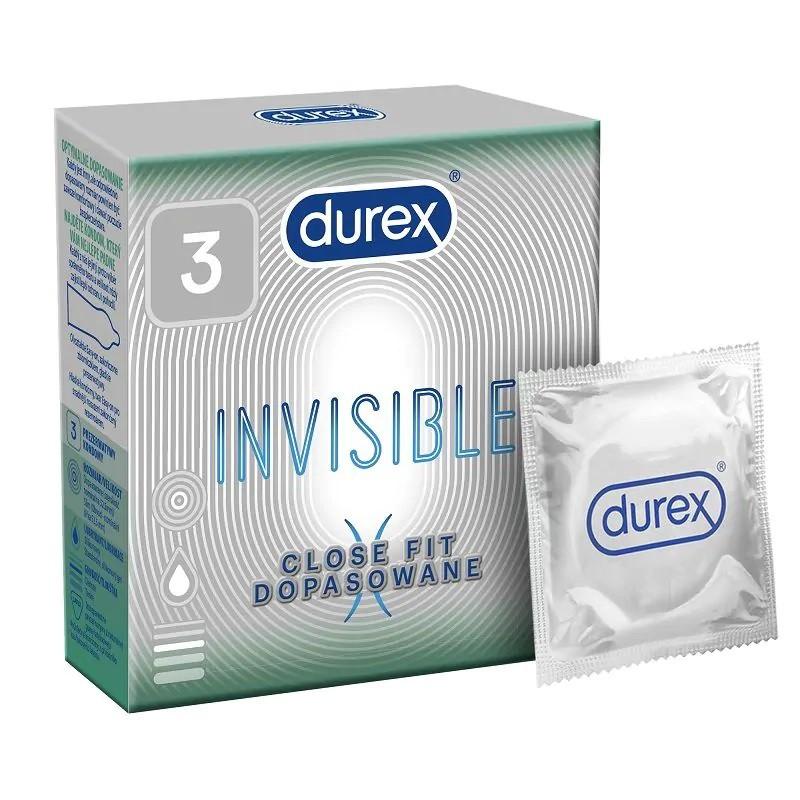 Durex Invisible Close Fit 3 szt.