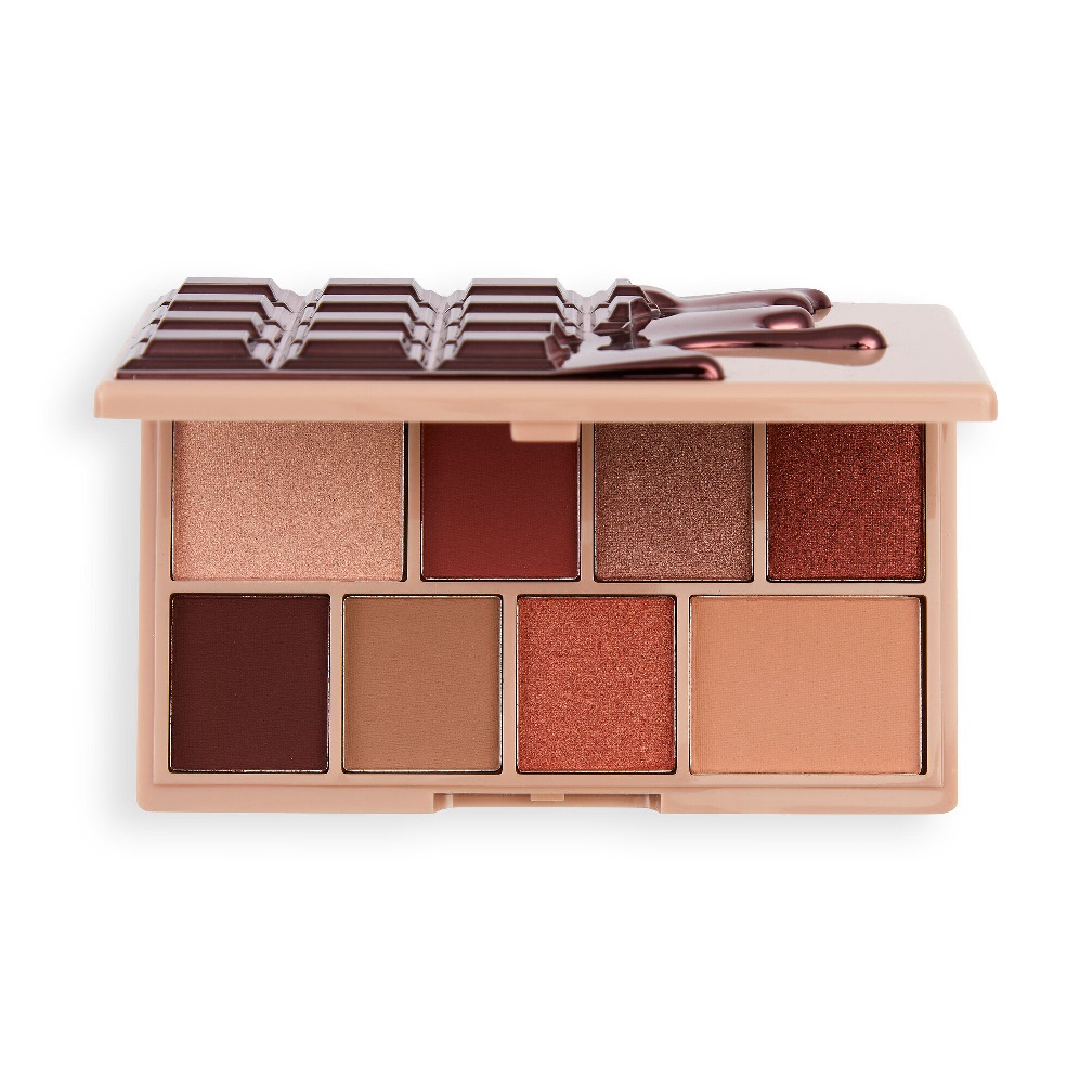 I Heart Revolution Mini Chocolate Eyeshadow Palette mini paletka cieni do powiek Hazelnut Cream 10.2g