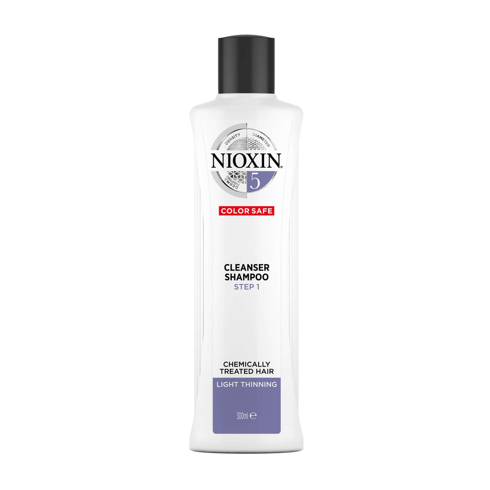 System 5 Cleanser Shampoo oczyszczający szampon do włosów lekko przerzedzonych i poddanych zabiegom chemicznym 300ml