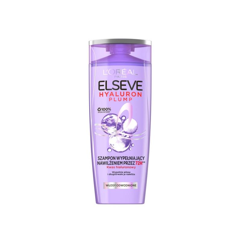 Elseve Hyaluron Plump szampon wypełniający nawilżeniem do włosów odwodnionych 400ml