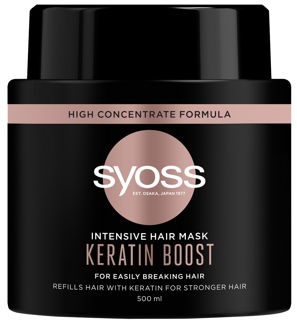 Intensive Hair Mask Keratin Boost intensywnie regenerująca maska do włosów bardzo łamliwych 500ml