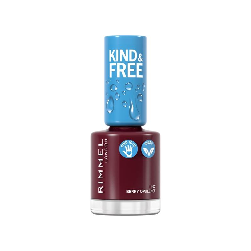 Kind & Free wegański lakier do paznokci 157 Berry Opulence 8ml