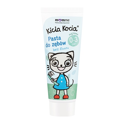 Kicia Kocia pasta do zębów bez fluoru 0-3 lat Mięta 50ml