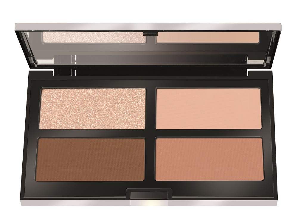 Contouring & Strobing Ready 4 Selfie Powder Palette paleta pudrów do konturowania i strobingu 002 Pelli Medie 17.5g