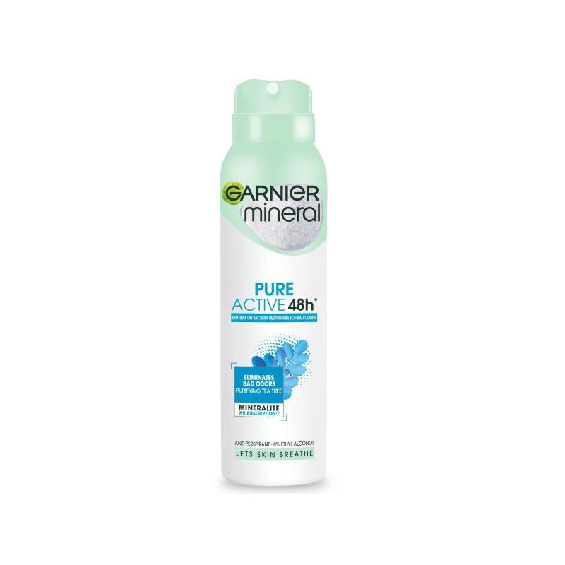 Mineral Pure Active antyperspirant spray 150ml