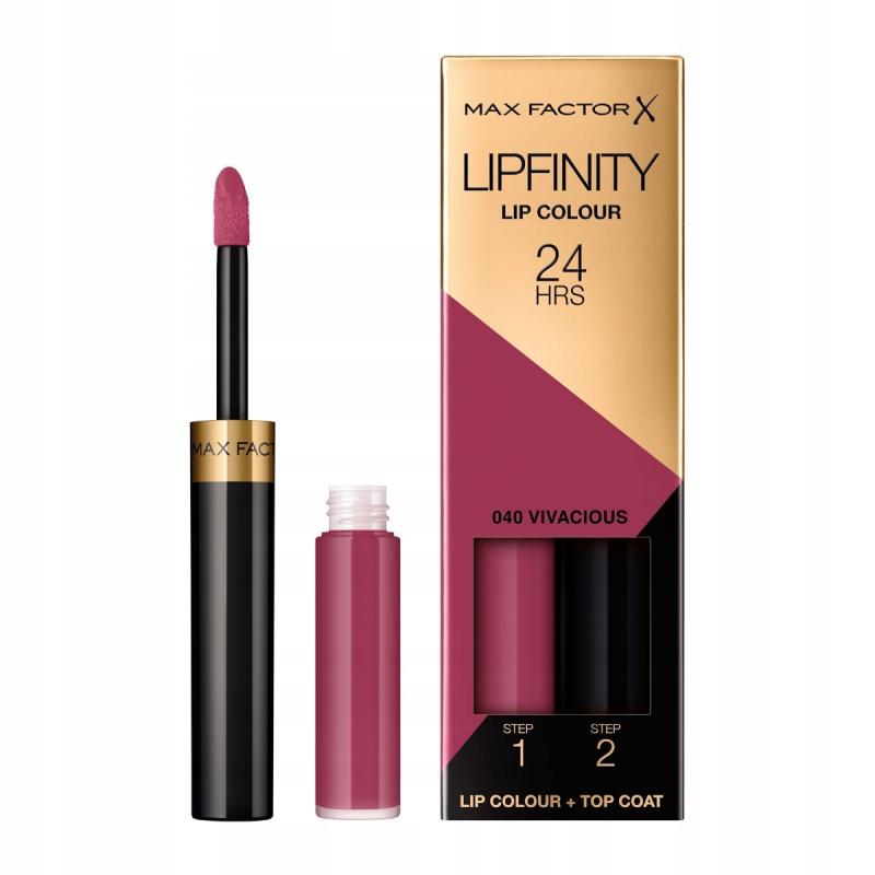 Lipfinity Lip Colour dwufazowa pomadka w płynie o długotrwałym efekcie 040 Vivacious