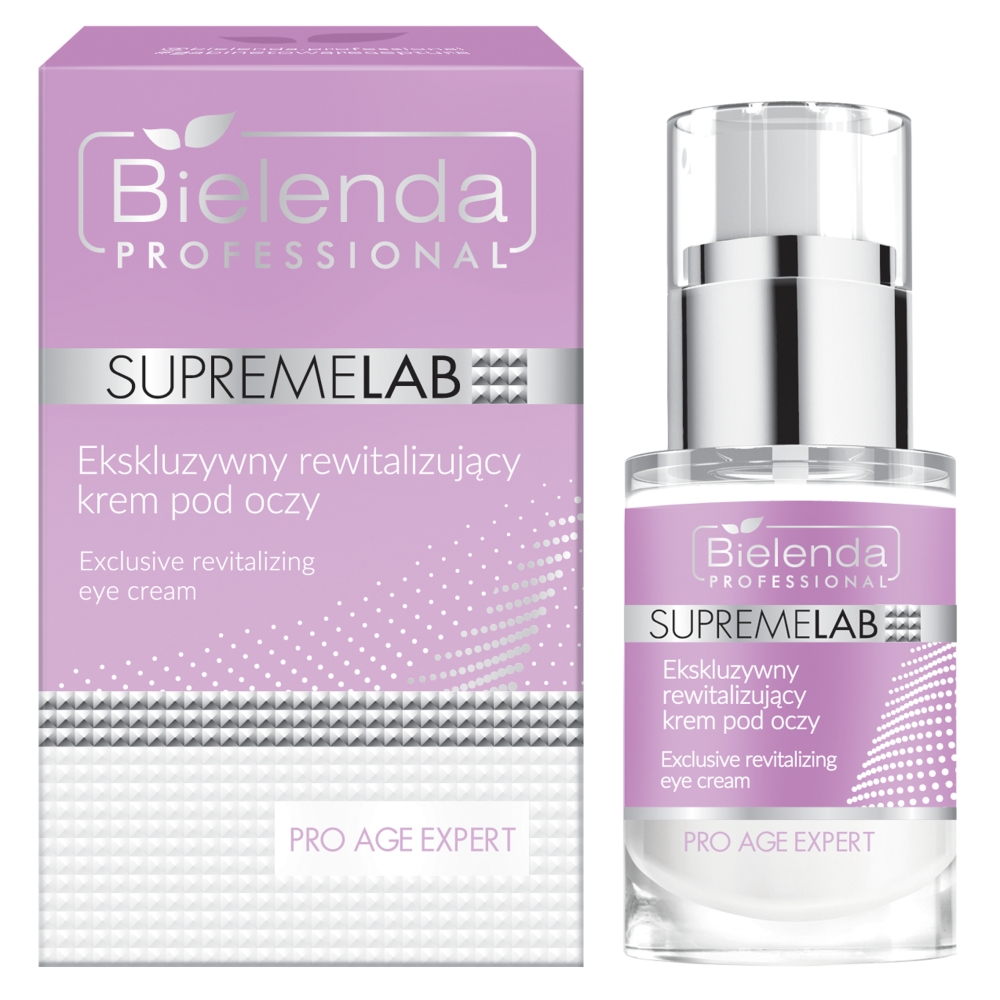 SupremeLab Pro Age Expert ekskluzywny rewitalizujący krem pod oczy 15ml