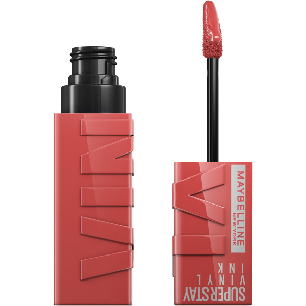 MAYBELLINE NEW YORK SuperStay Vinyl Ink długotrwała szminka w płynie 15 PEACHY 4.2 ml