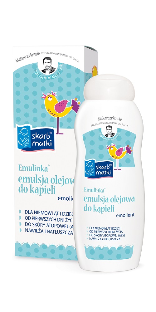 Emulinka emulsja olejowa do kąpieli dla niemowląt i dzieci 250ml