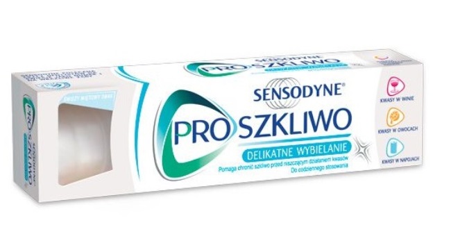 Proszkliwo Delikatne Wybielanie pasta do zębów 75ml