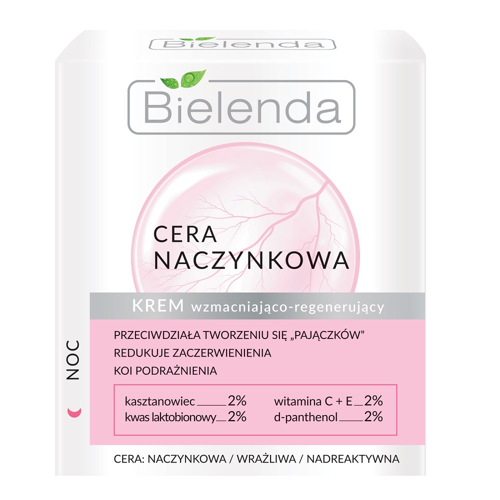 Cera Naczynkowa krem wzmacniająco-regenerujący na noc 50ml