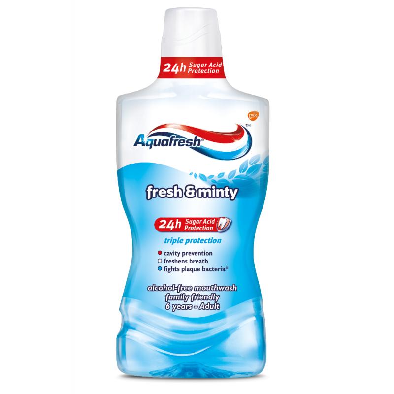 Fresh and Minty Mouthwash płyn do płukania jamy ustnej 500ml Fresh and Minty Mouthwash płyn do płukania jamy ustnej 500ml