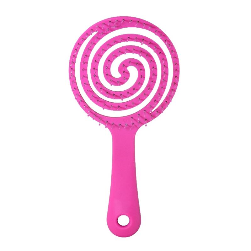 Lollipop szczotka do włosów Różowa